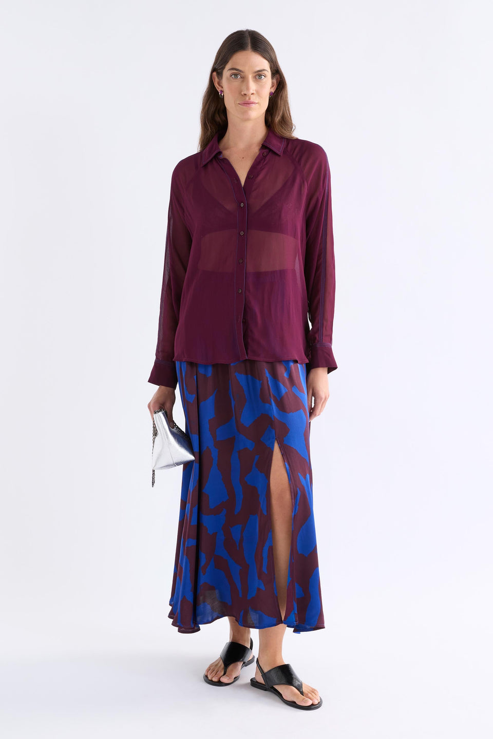 Alema Shirt Shiraz Tops - ELK | SHIRAZ
