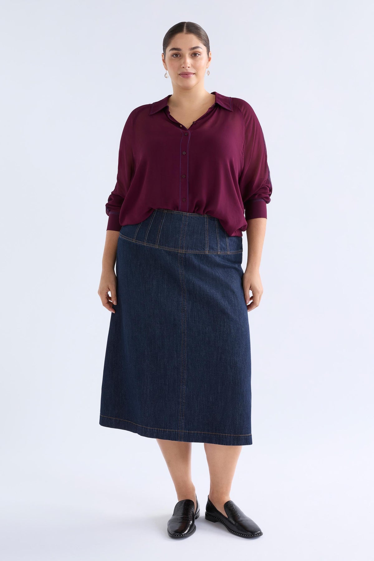 Alema Shirt Shiraz Tops - ELK | SHIRAZ