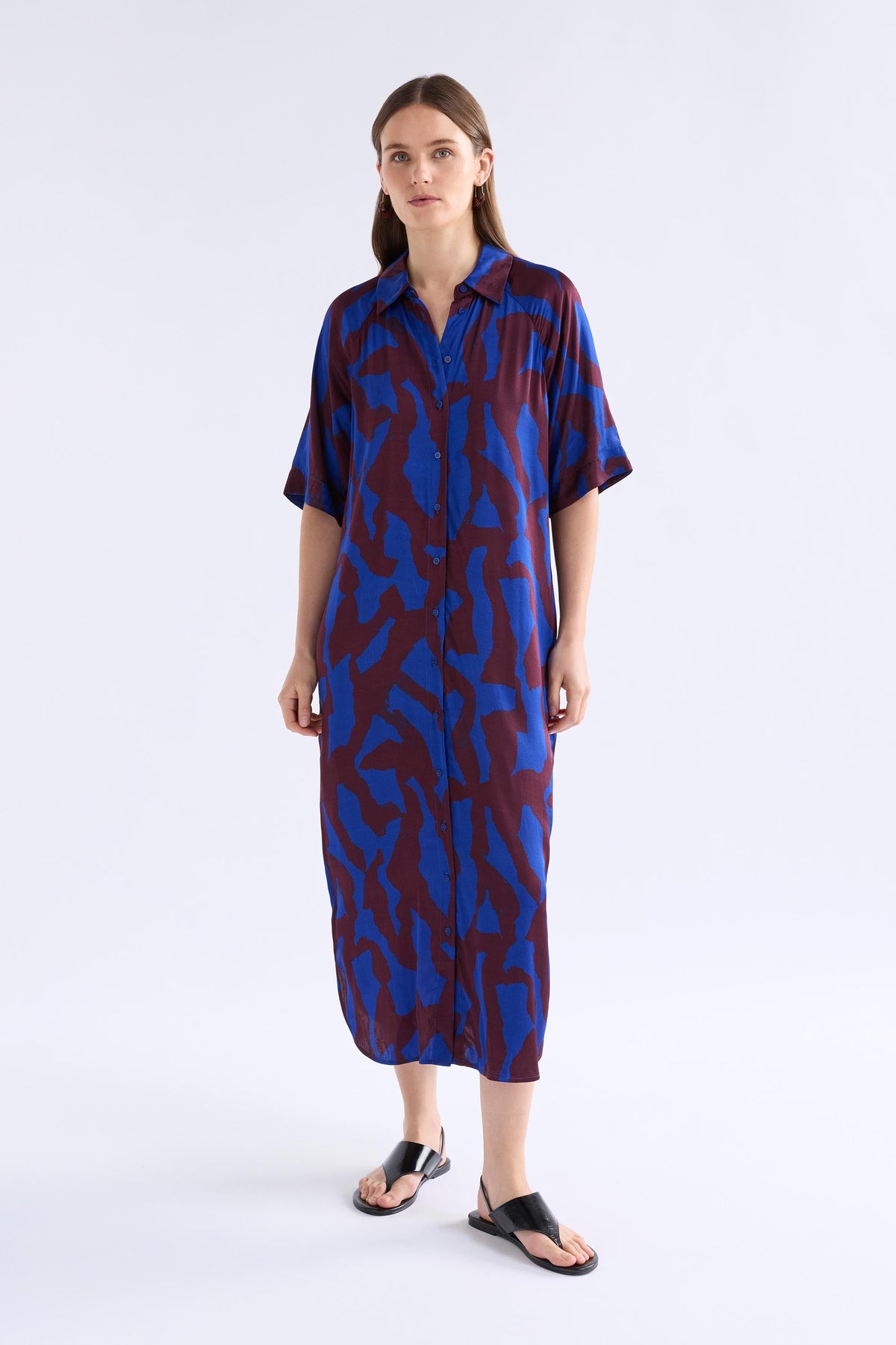 Besa Shirt Dress Dresses - ELK | VARR PRINT SHIRAZ