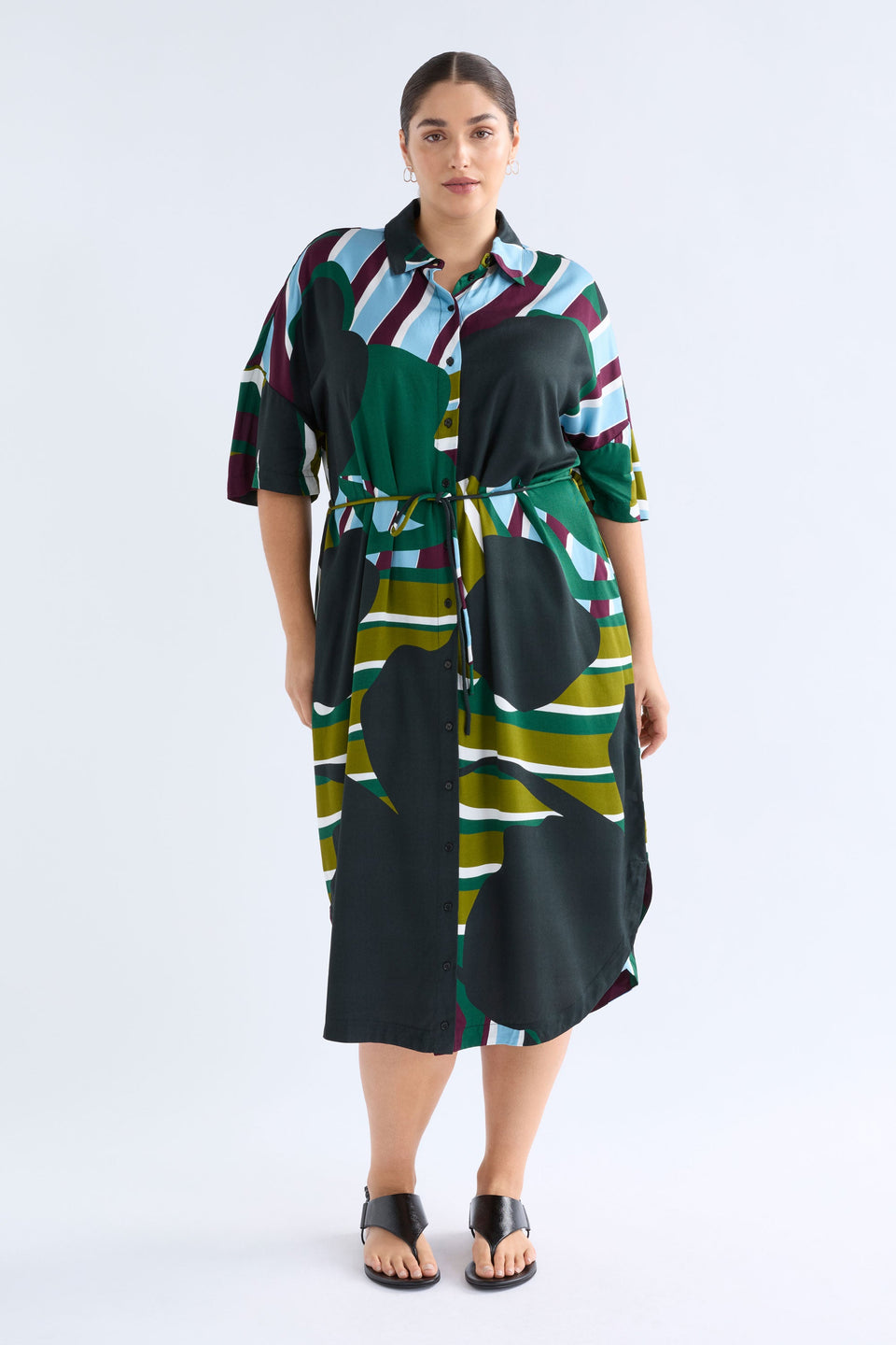Kobaii Shirt Dress Dresses - ELK | STRIBE PRINT