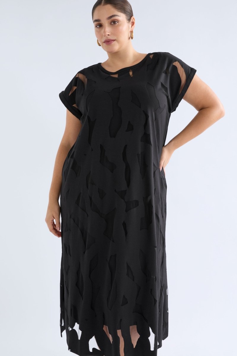 Varr Burnout Dress Dresses - ELK | BLACK