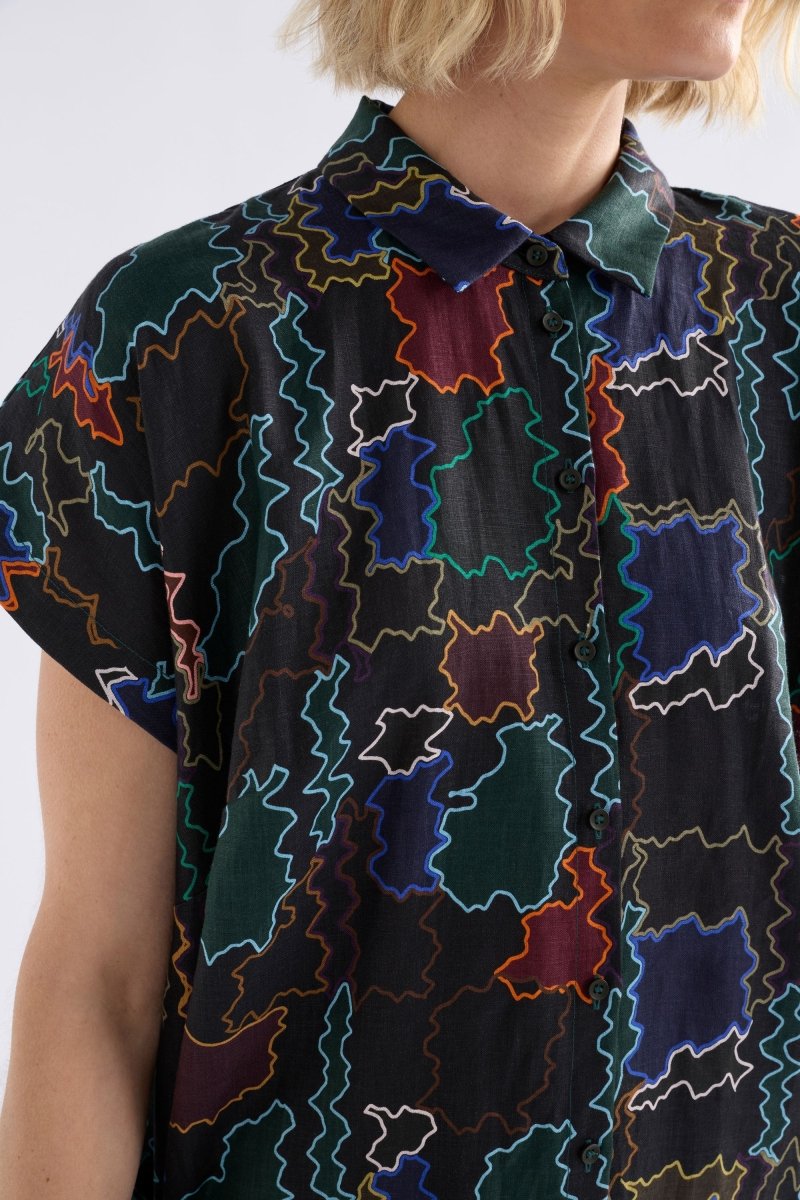 Tilko Shirt Dress Dresses - ELK | SUMA LINE PRINT