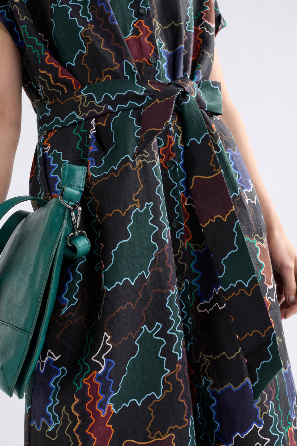 Tilko Shirt Dress Dresses - ELK | SUMA LINE PRINT