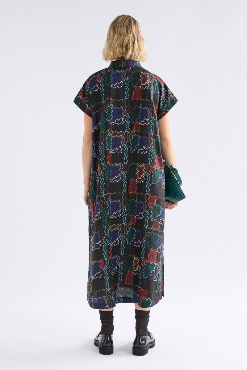 Tilko Shirt Dress Dresses - ELK | SUMA LINE PRINT