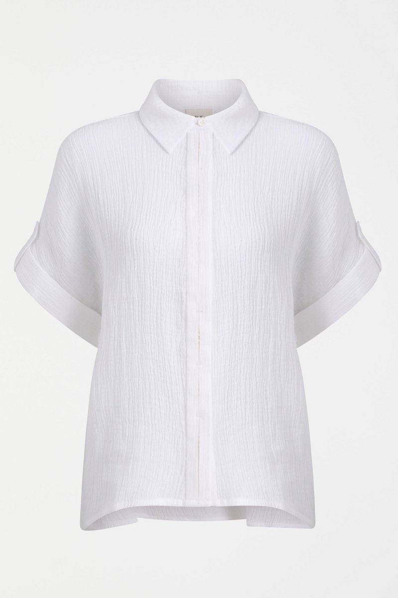 Edeka Shirt White Tops - ELK | WHITE