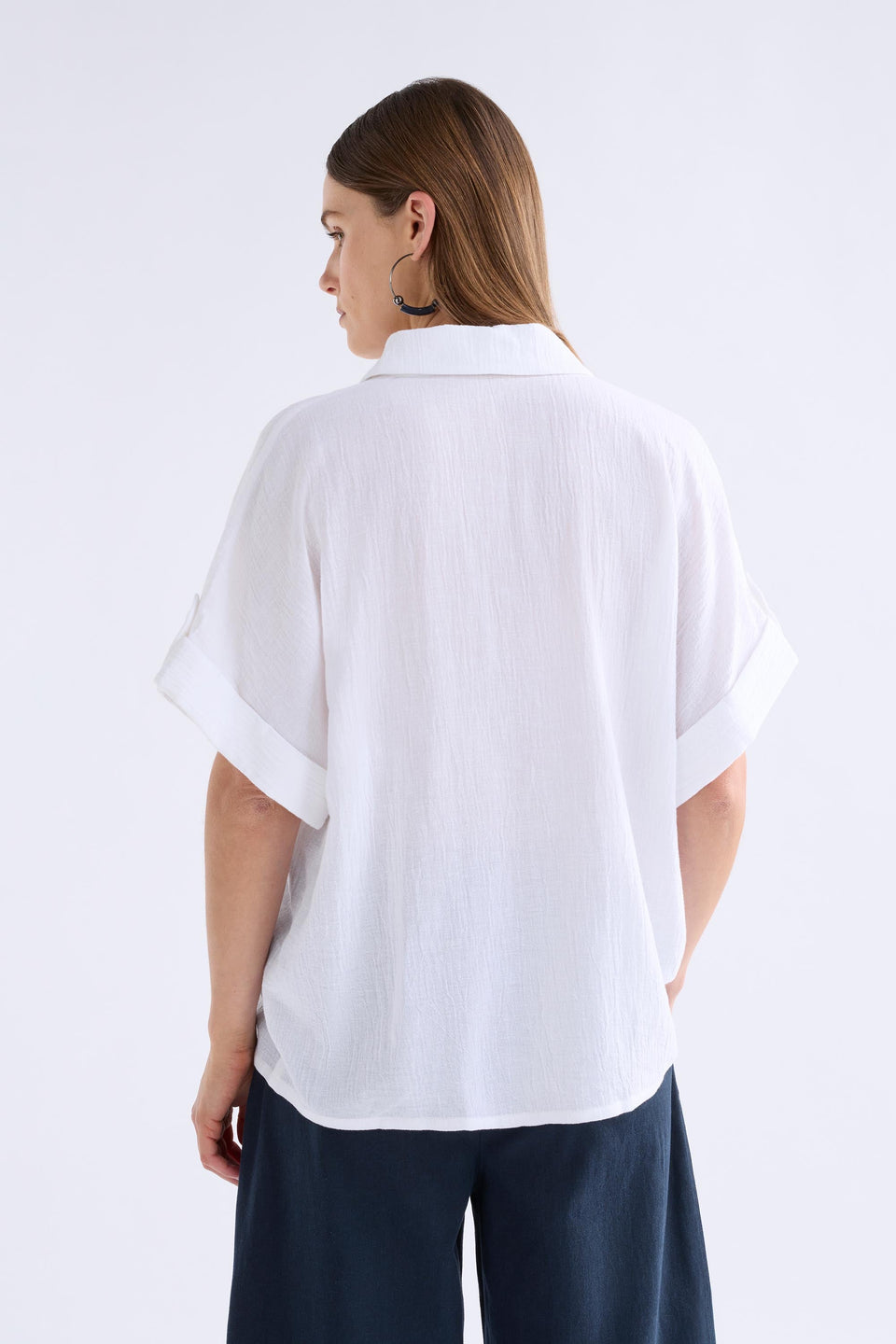 Edeka Shirt White Tops - ELK | WHITE
