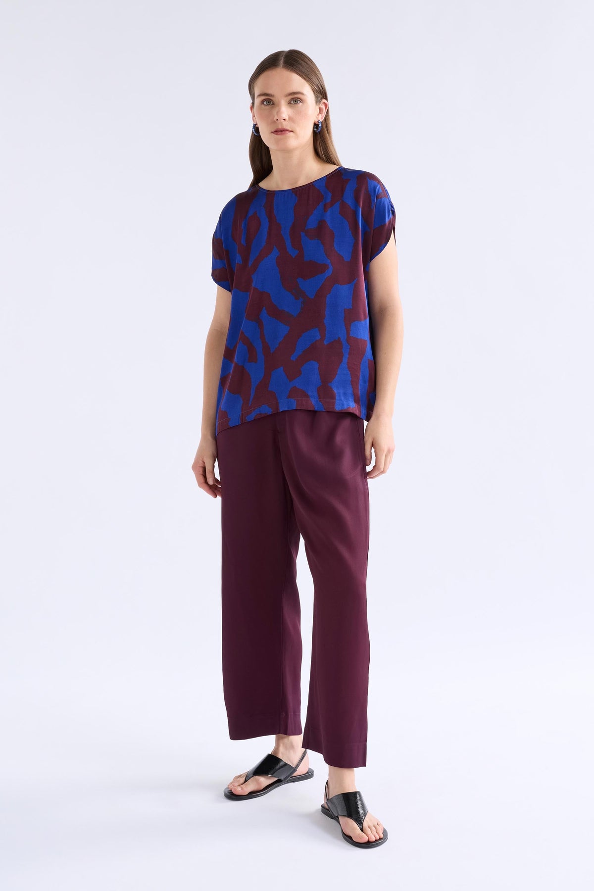 Besa Top Tops - ELK | VARR PRINT SHIRAZ