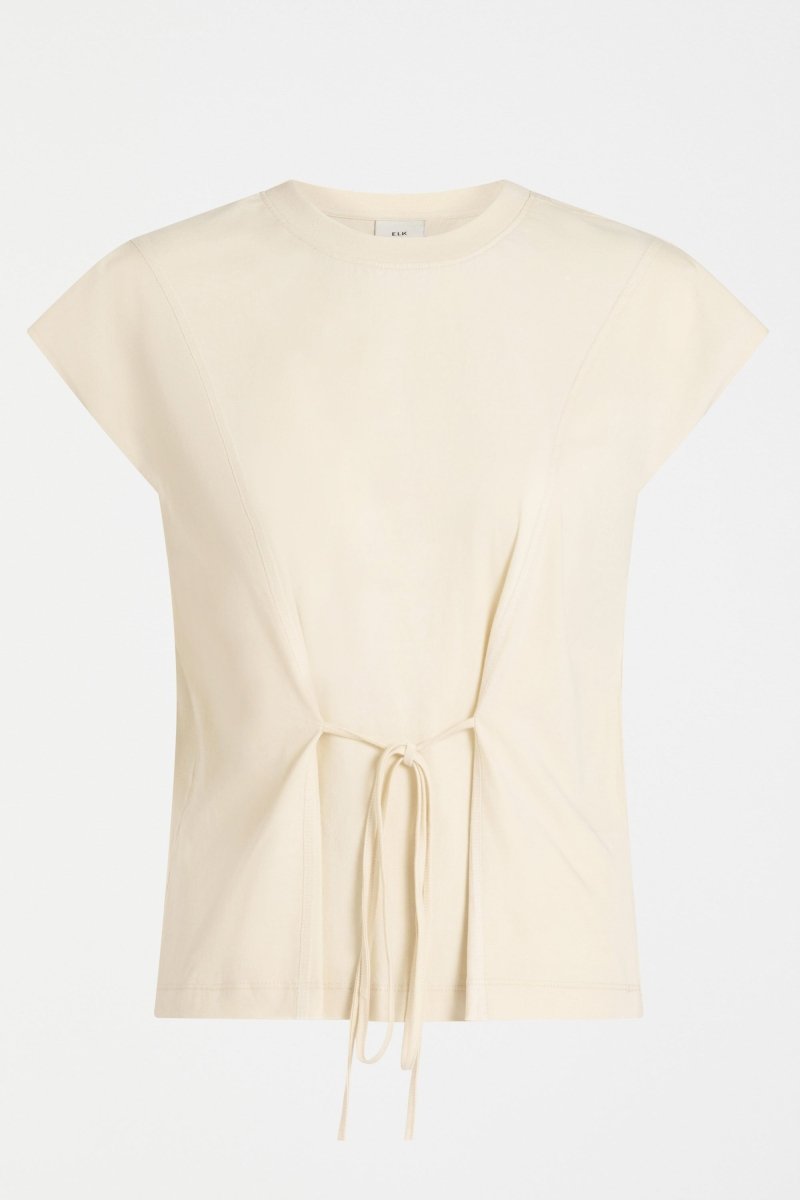 Obers T-Shirt Pearl White Tops - ELK | PEARL WHITE