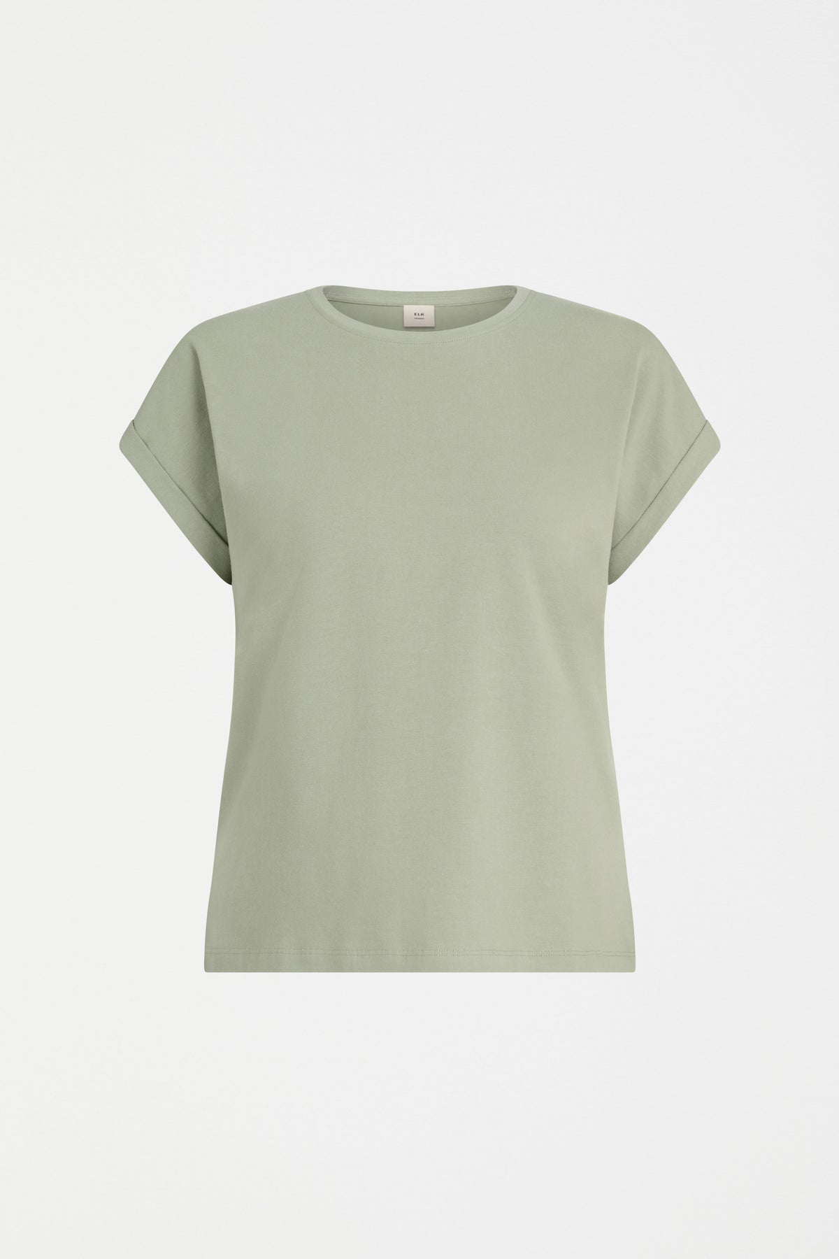 Cille Organic Cotton T-shirt ELK | SAGE