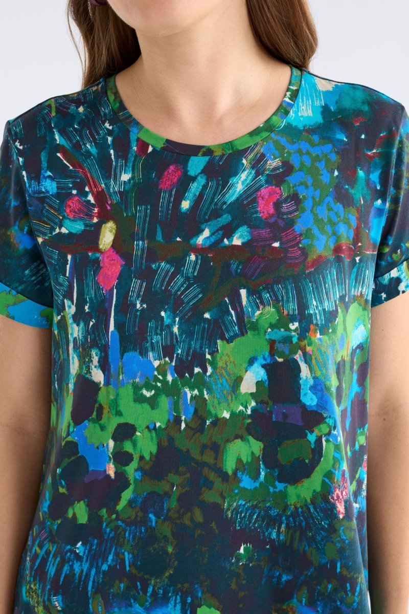 Haki Dress Landskap Print Dresses - ELK | LANDSKAP NIGHT