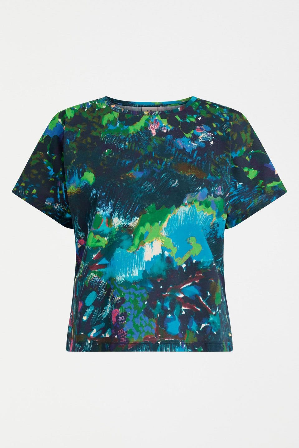 Haki Short Sleeve T-Shirt Tops - ELK | LANDSKAP NIGHT
