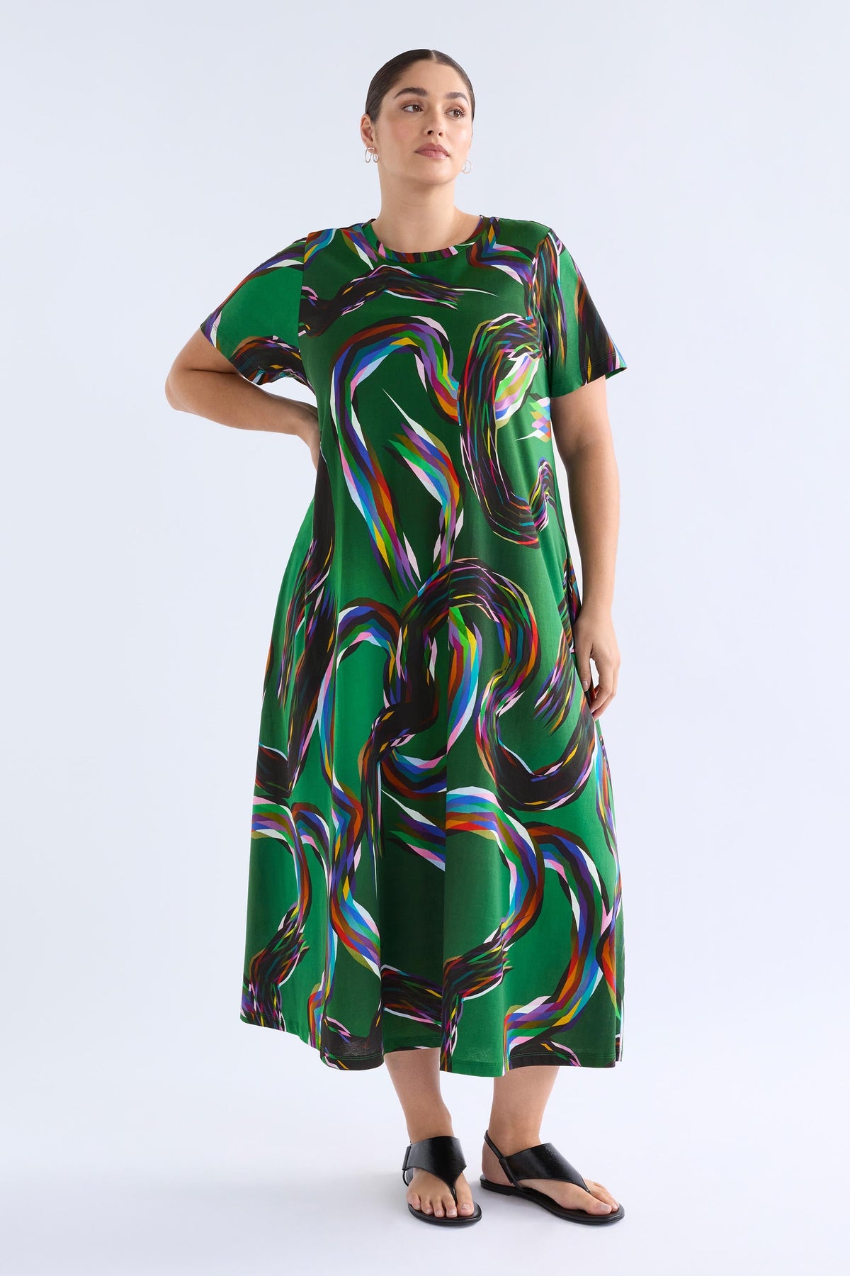 Sigel T-Shirt Dress Dresses - ELK | FACET PRINT