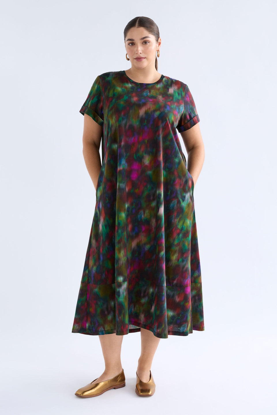 Haki Dress Jord Print Dresses - ELK | JORD PRINT