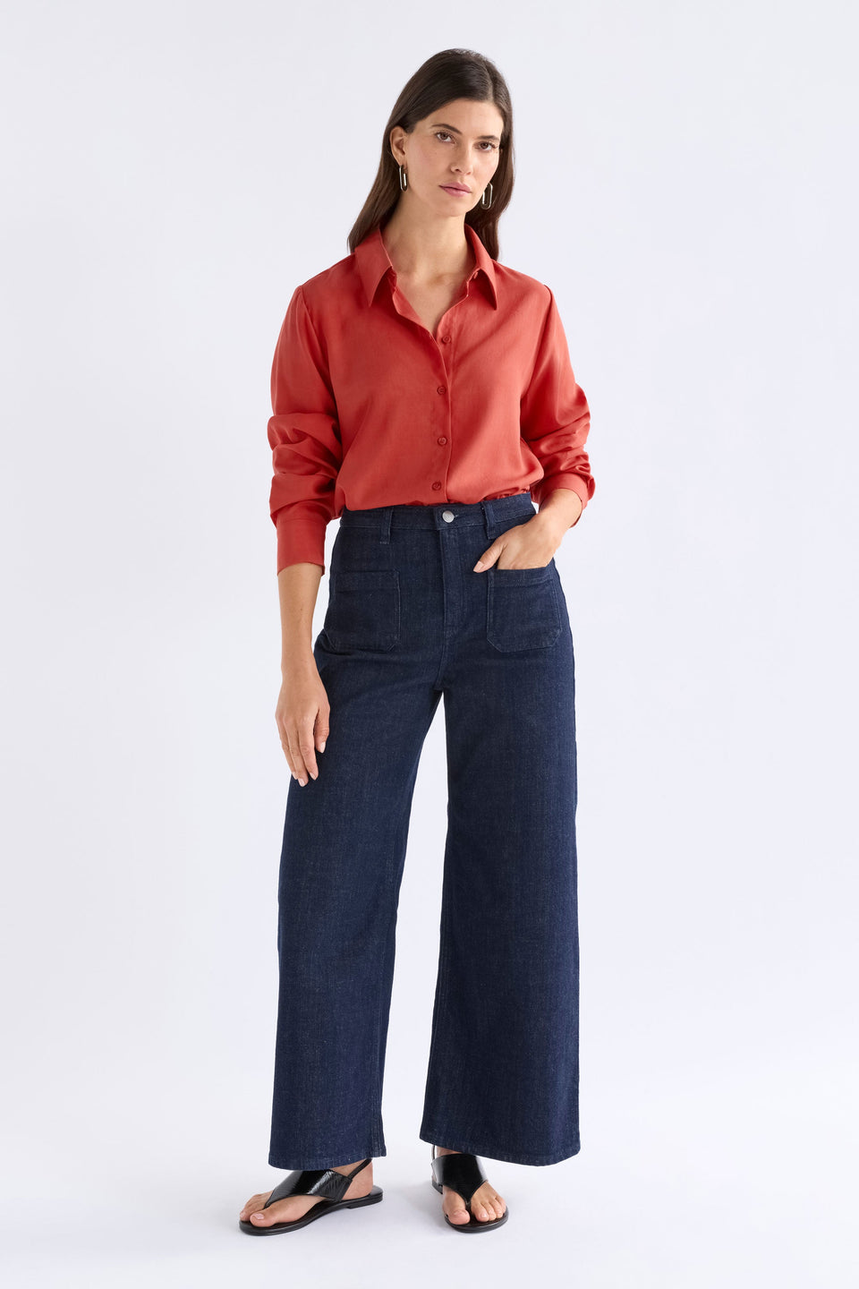 Tettu Shirt Red Tops - ELK | RED