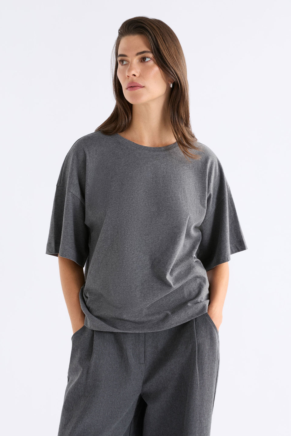 Kovaa Tee Tops - ELK AU | CHARCOAL MARLE