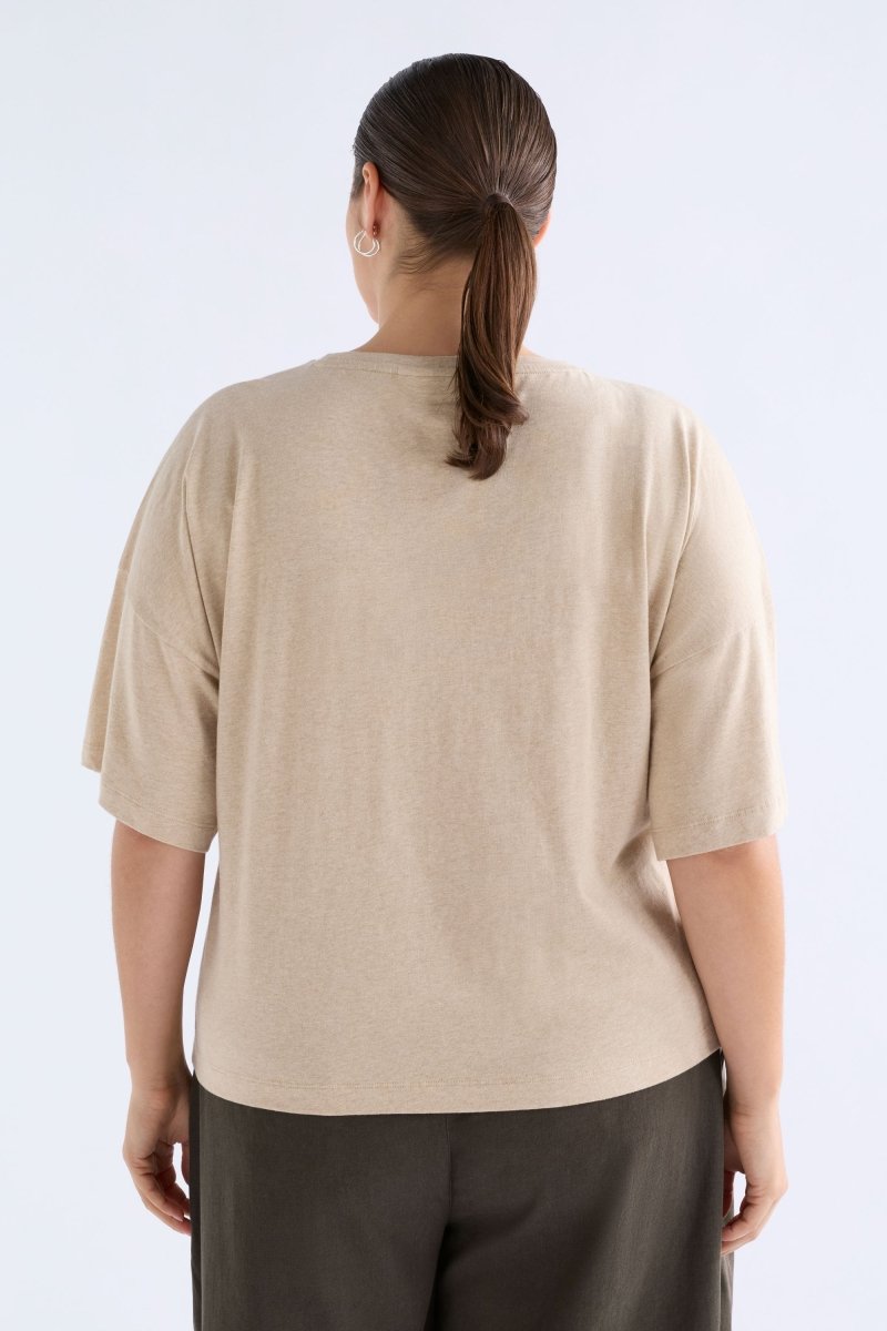 Kovaa Tee Tops - ELK AU | OATMEAL MARLE