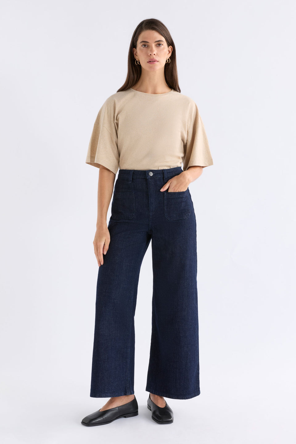 Kovaa Tee Tops - ELK AU | OATMEAL MARLE