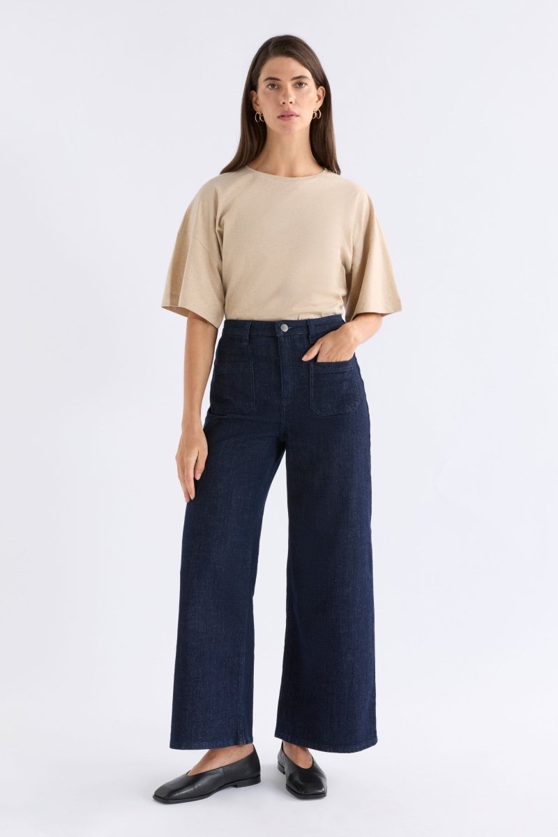 Kovaa Tee Tops - ELK AU | OATMEAL MARLE