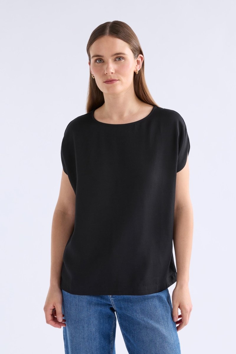 Kari Top Black Tops - ELK | BLACK