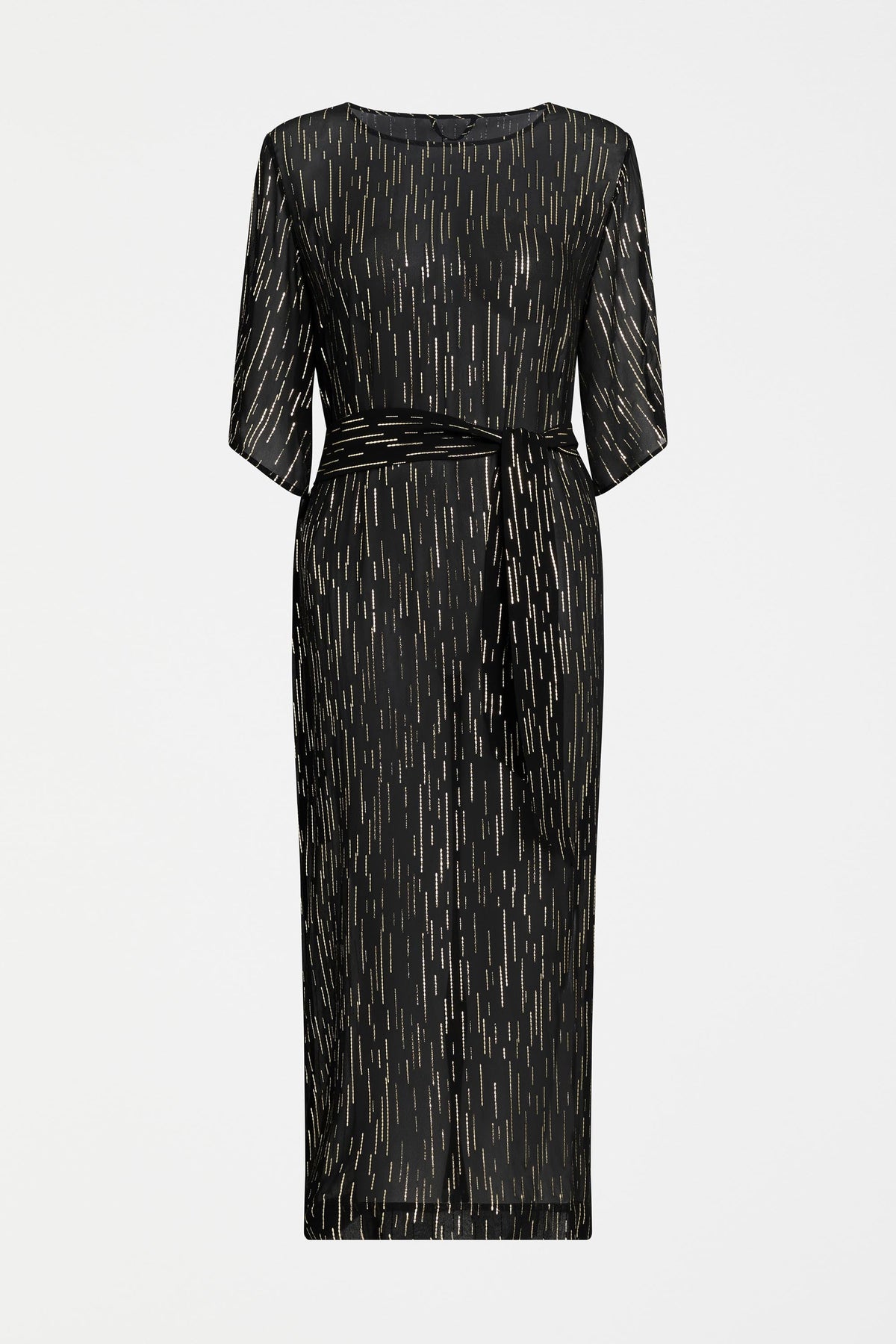 Sina Dress Dresses - ELK | BLACK SILVER GOLD
