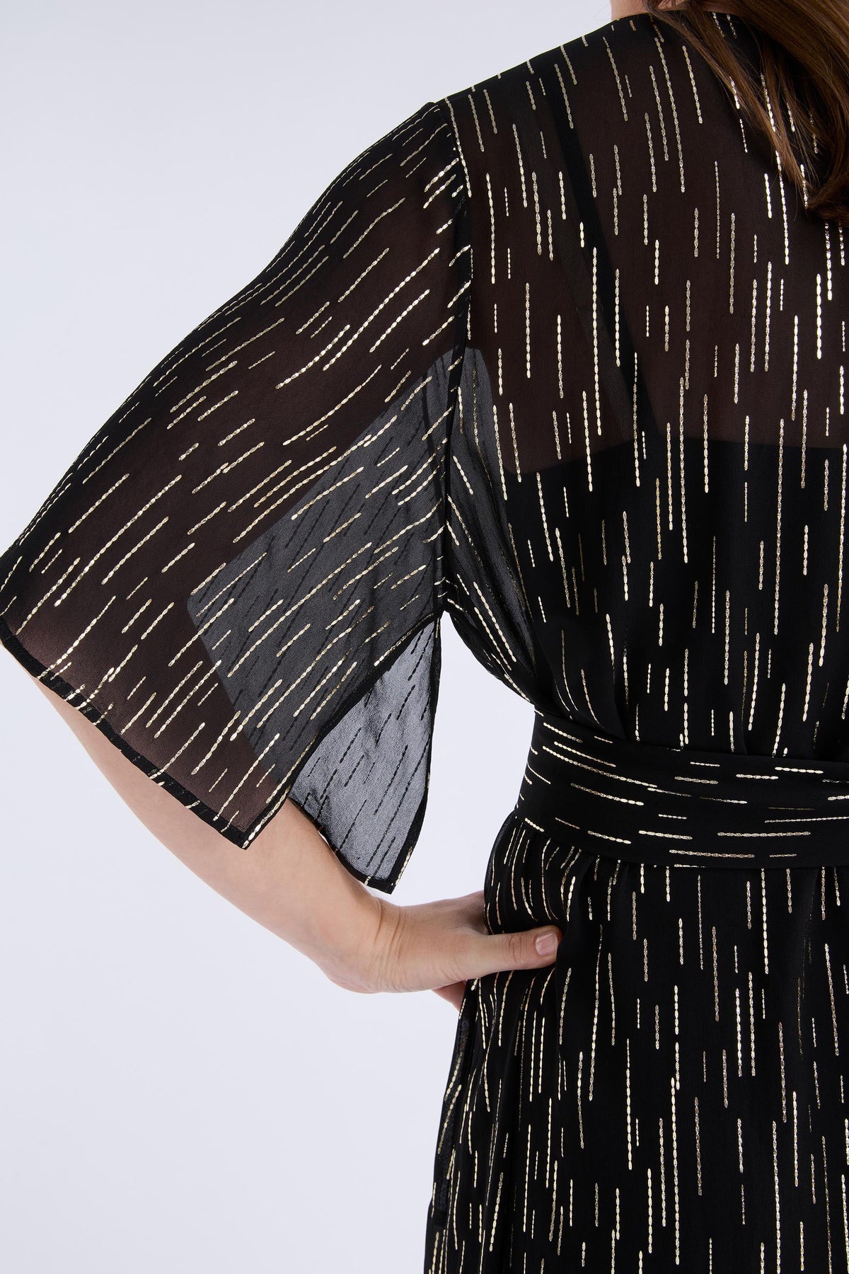 Sina Dress Dresses - ELK | BLACK SILVER GOLD