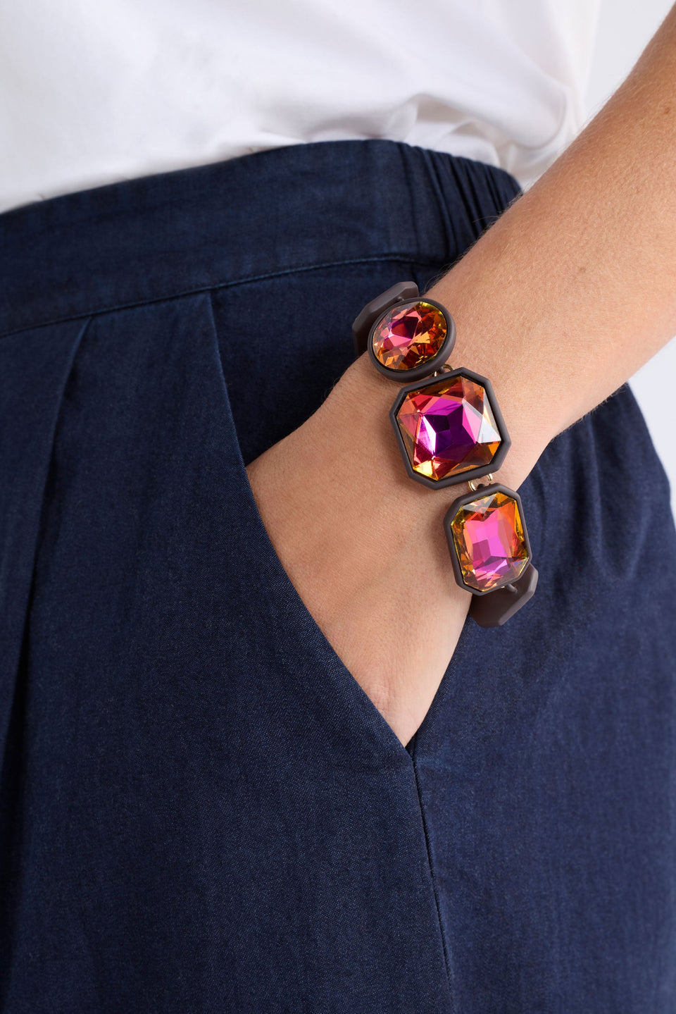 Jule Bracelet Bracelets & Bangles - ELK | IRIDESCENT GREEN