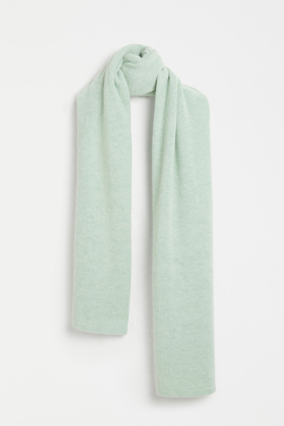 Agna Alpaca Merino Wool Scarf Front | NEW MINT