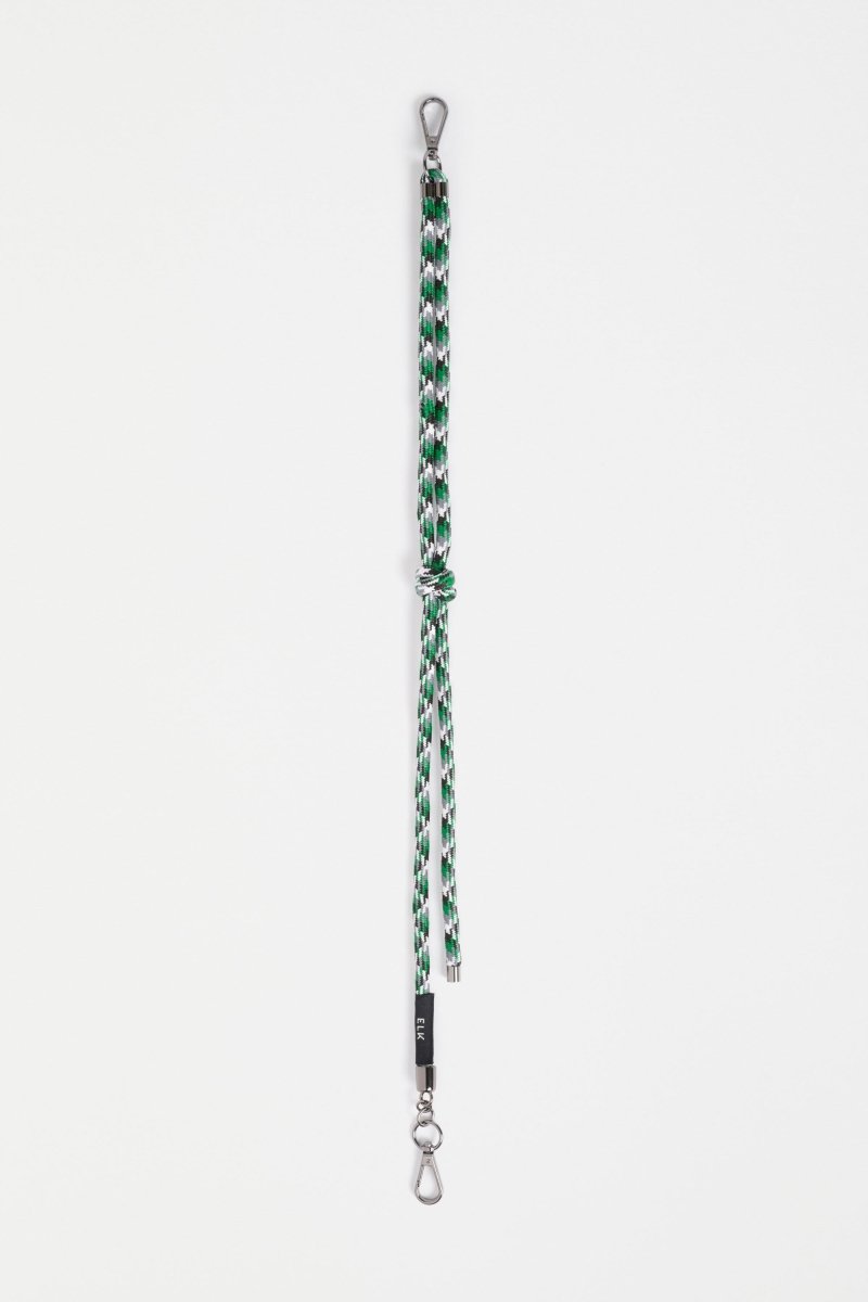 Cord Rope Bag Strap ELK | GREEN BLACK