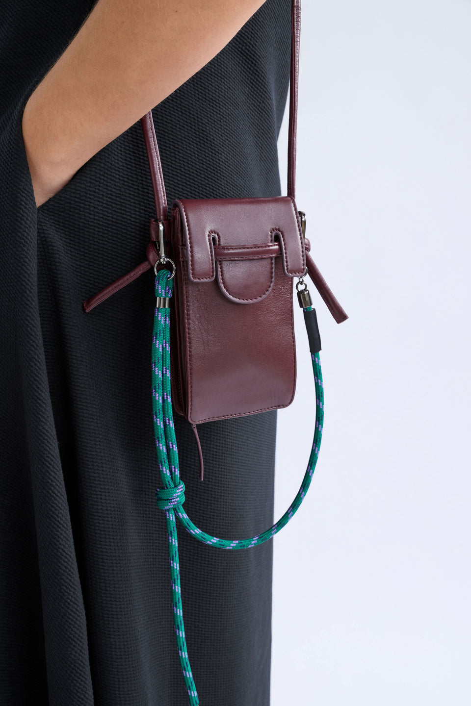 Cord Rope Bag Strap ELK | FOREST GREEN