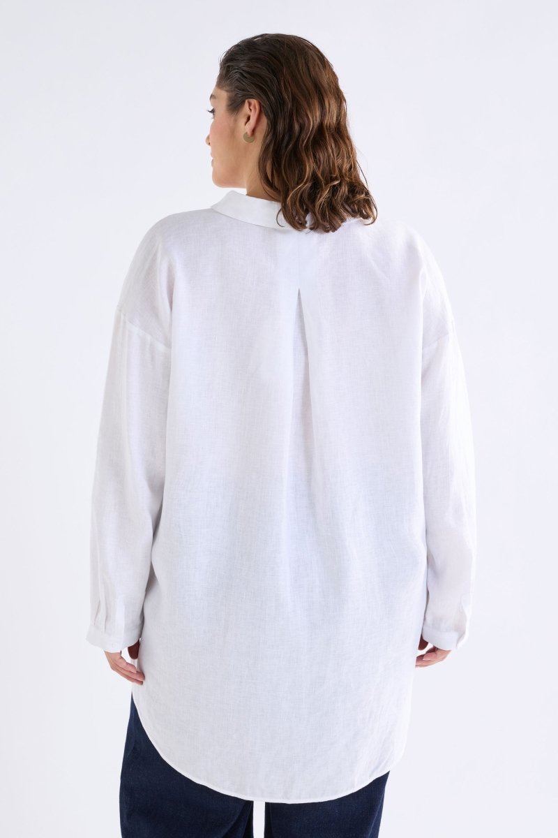 Yenna Linen Shirt (Tops & Shirts) - ELK AU