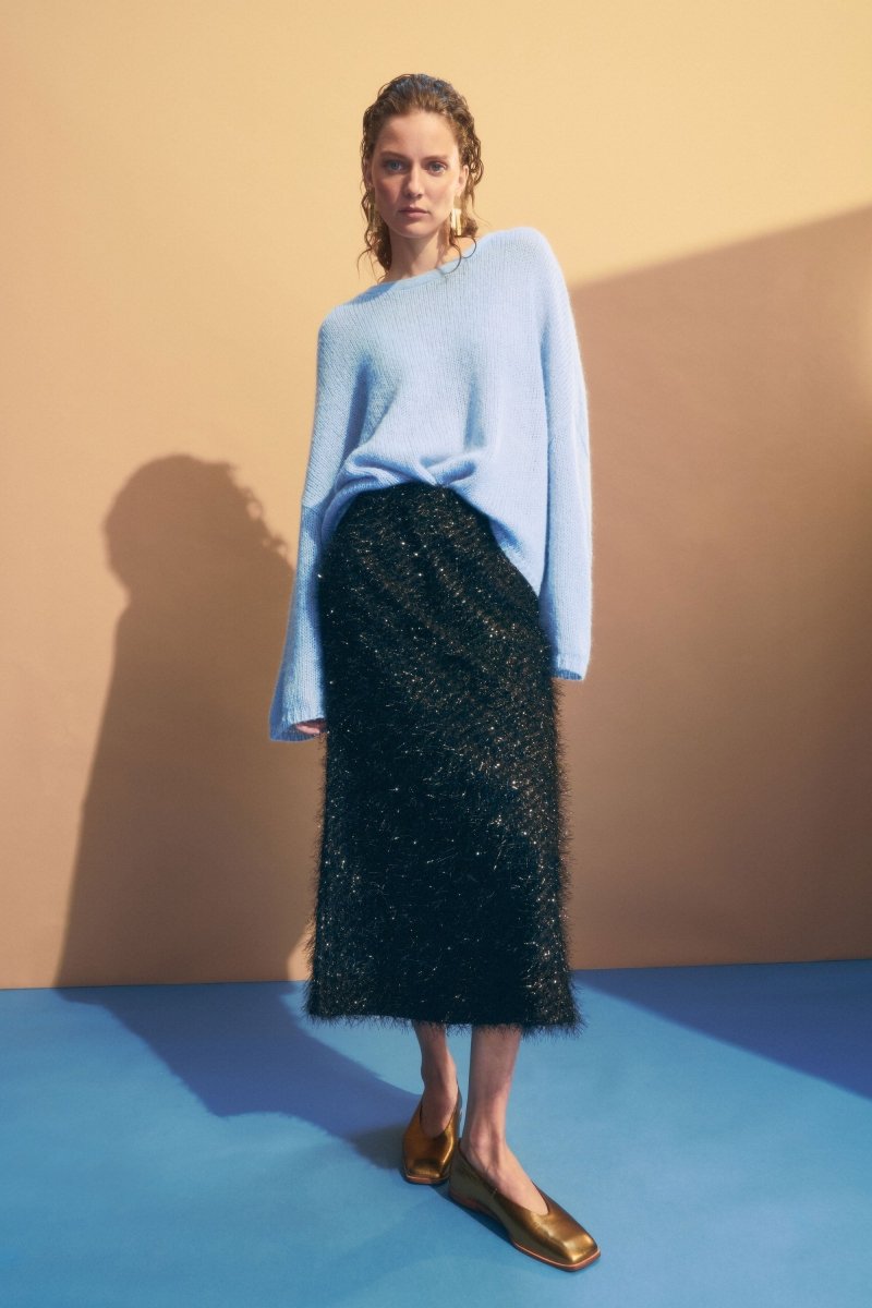 Agna Sweater | PEARL BLUE