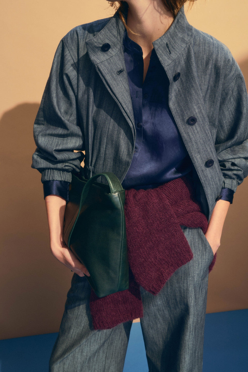 Albers Jacket Jackets - ELK | DARK DENIM