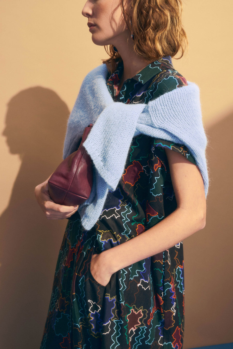 Tilko Shirt Dress Dresses - ELK | SUMA LINE PRINT