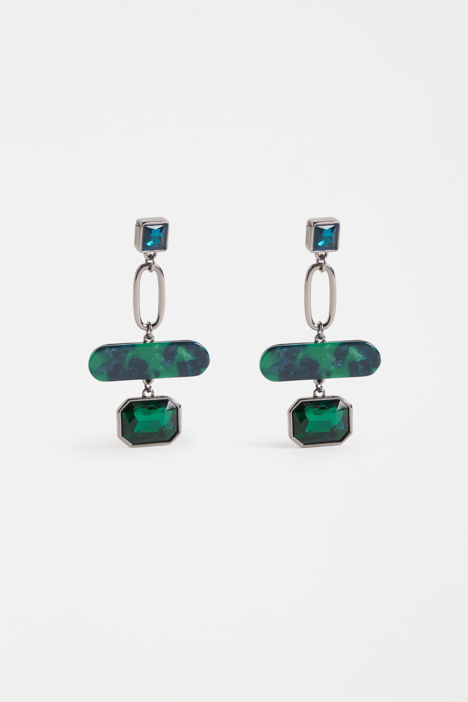 Eimii Drop Earring Earrings - ELK | GUNMETAL