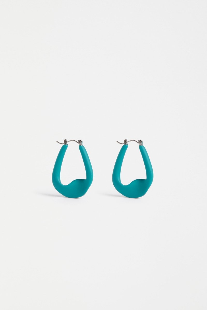 Rekke Hoop Earring Earrings - ELK | TEAL