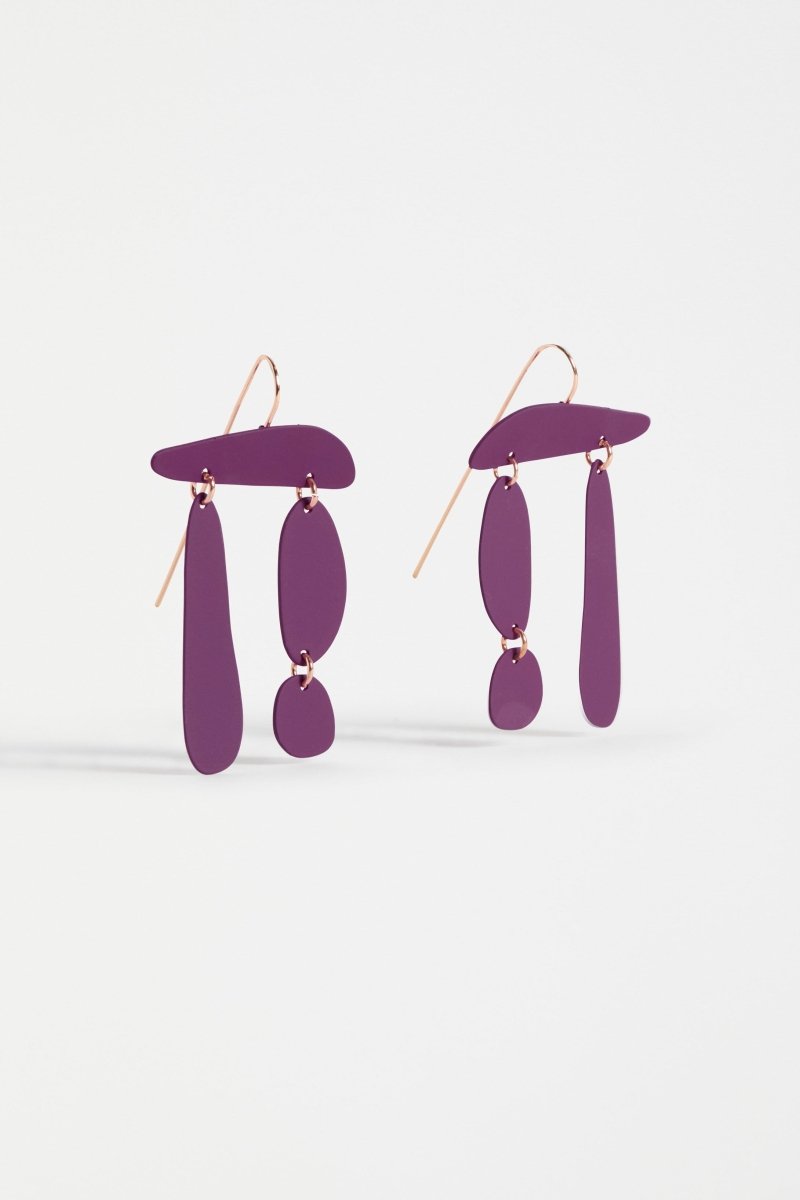 Saaras Hook Earring Earrings - ELK | FUCHSIA