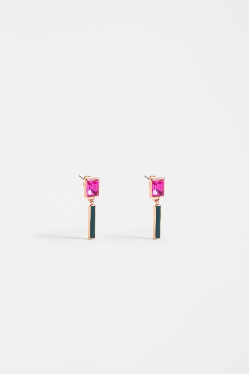 Inell Drop Earring Earrings - ELK | FUCHSIA