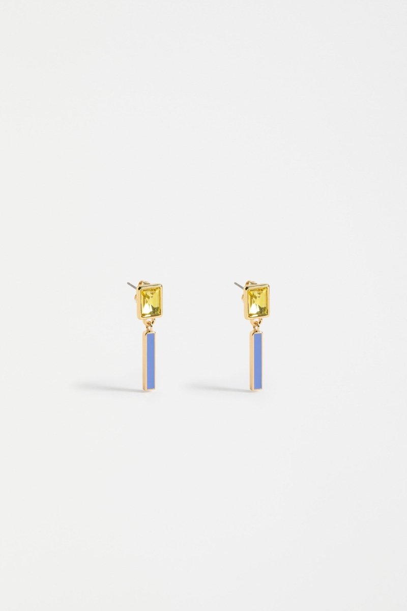 Inell Drop Earring Earrings - ELK | CHARTREUSE