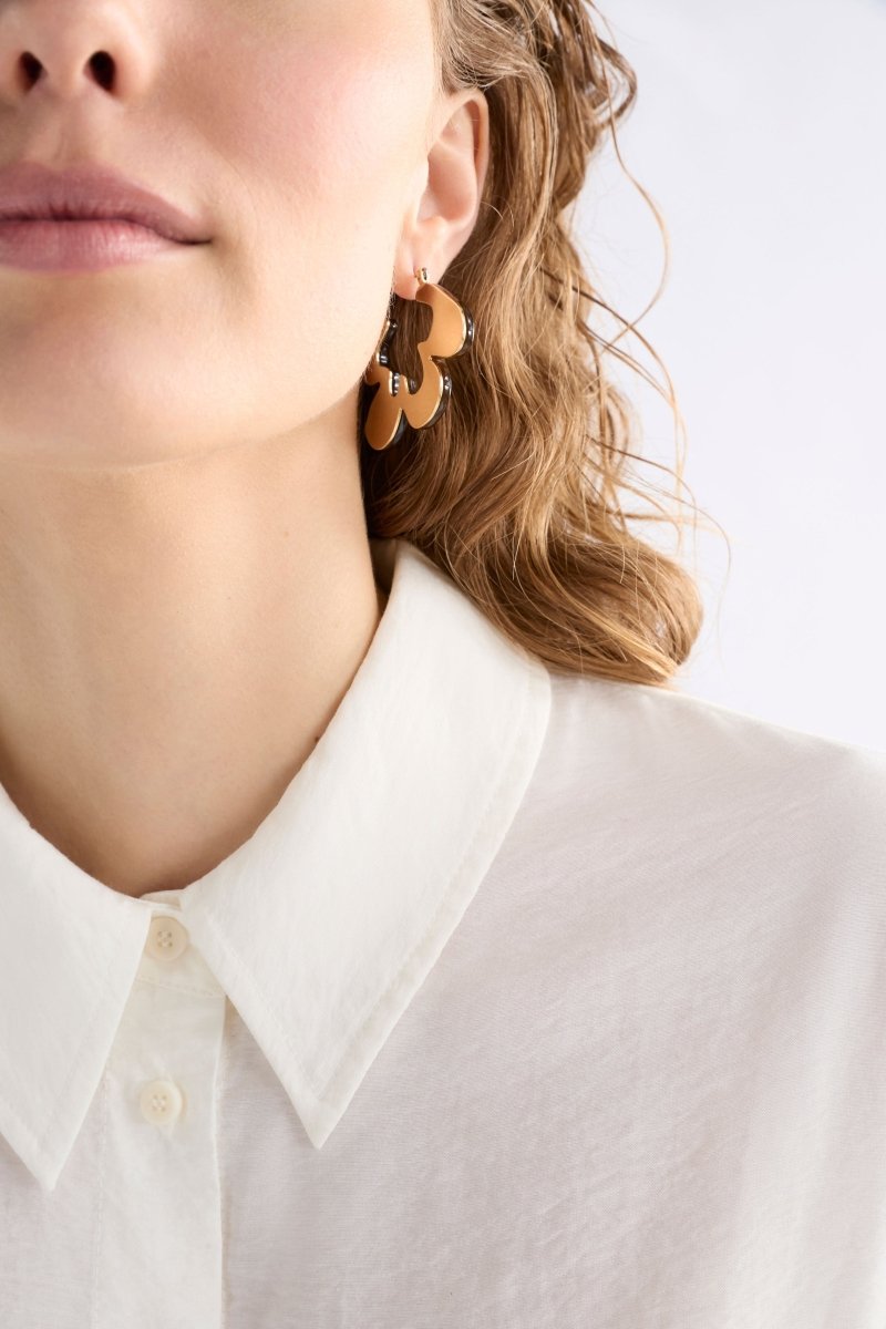 Lomma Hoop Earring Earrings - ELK | DARK OLIVE