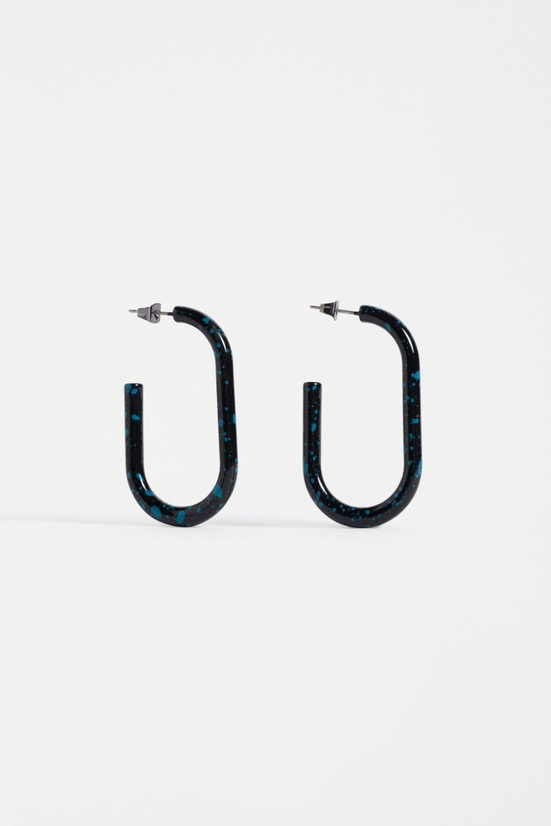 Alsmen Hoop Earring Earrings - ELK | BLACK