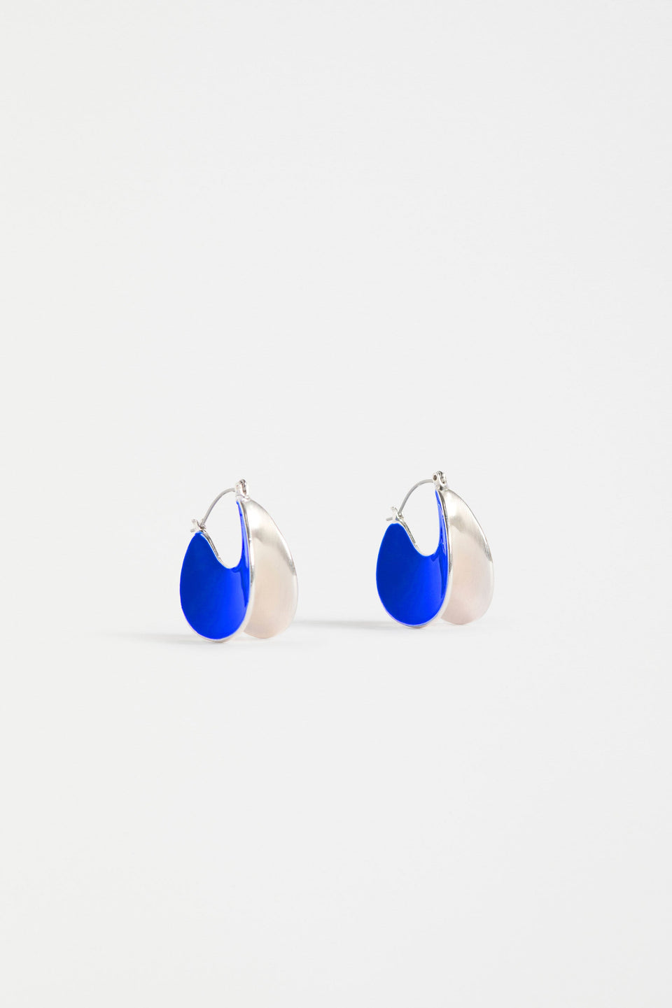 Apenn Large Hoop Earring Earrings - ELK | ELECTRIC BLUE