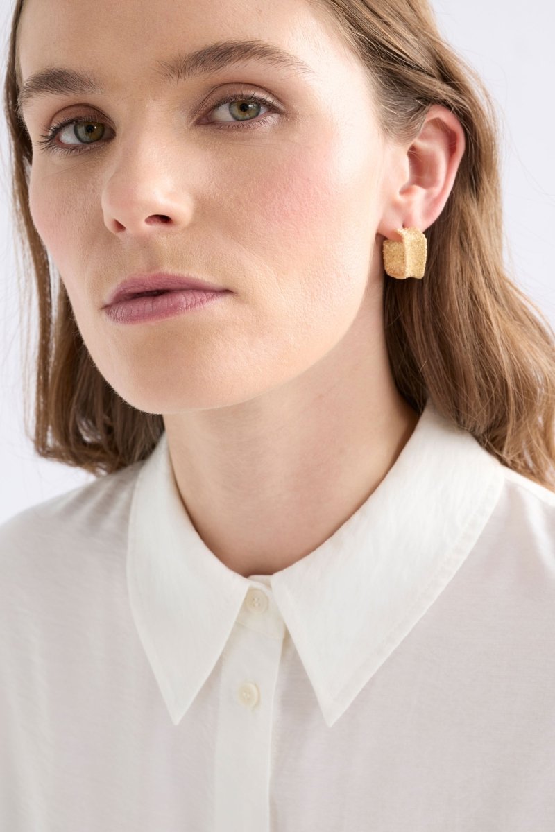 Detta Hoop Earring Earrings - ELK | GOLD