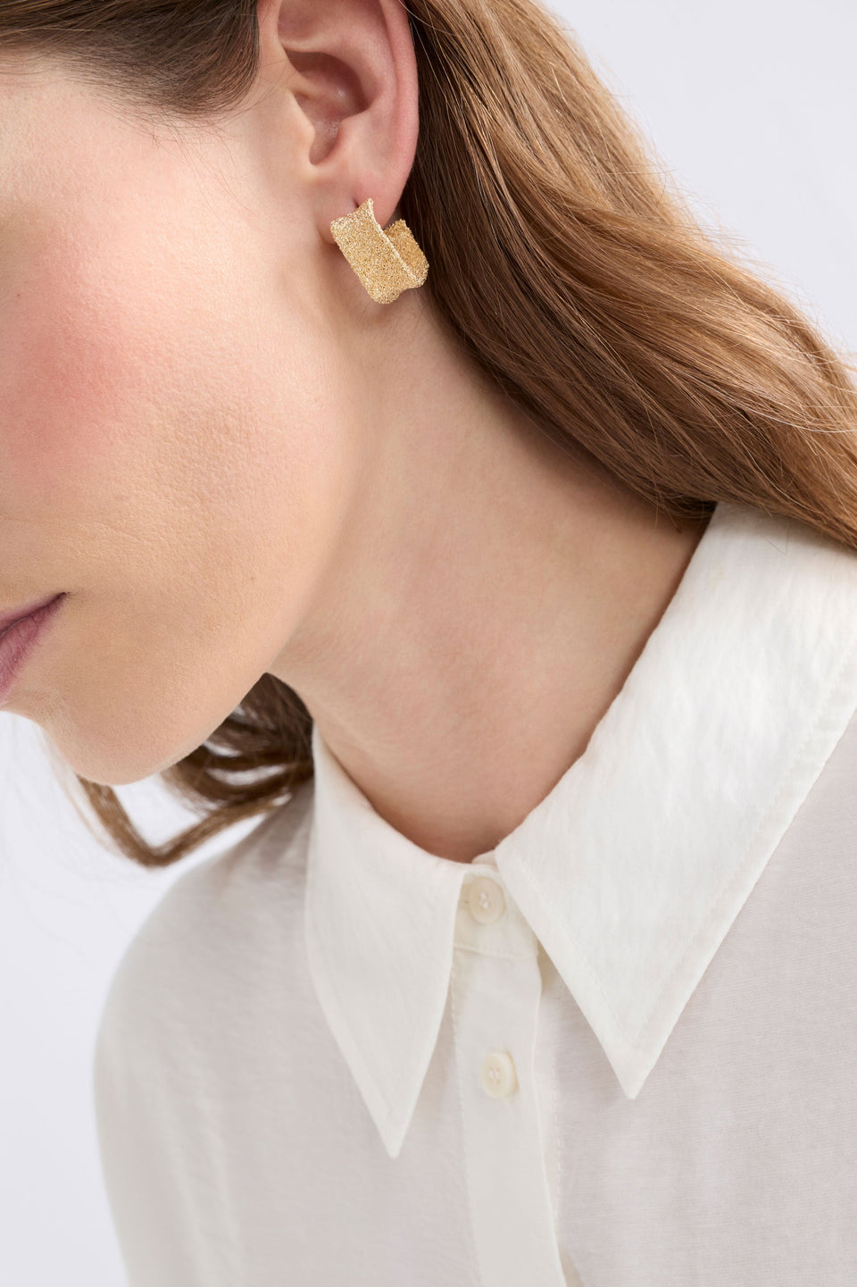 Detta Hoop Earring Earrings - ELK | GOLD