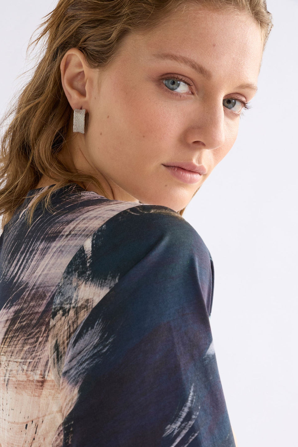 Detta Hoop Earring Earrings - ELK | SILVER