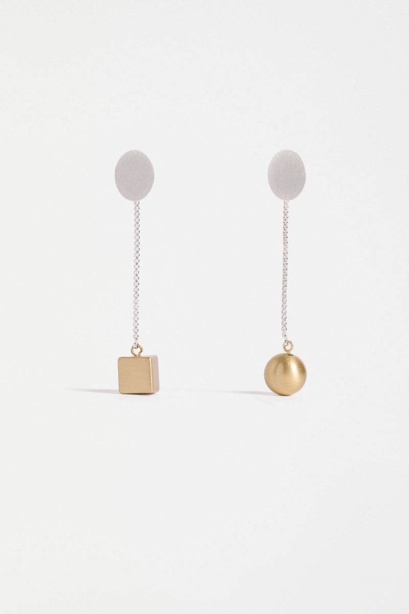 Finnas Drop Earring Earrings - ELK | SILVER