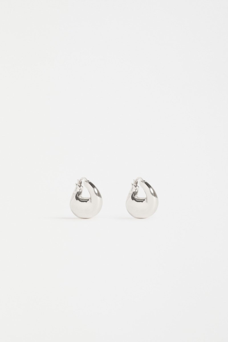 Aisem Mini Hoop Earring Earrings - ELK | SILVER