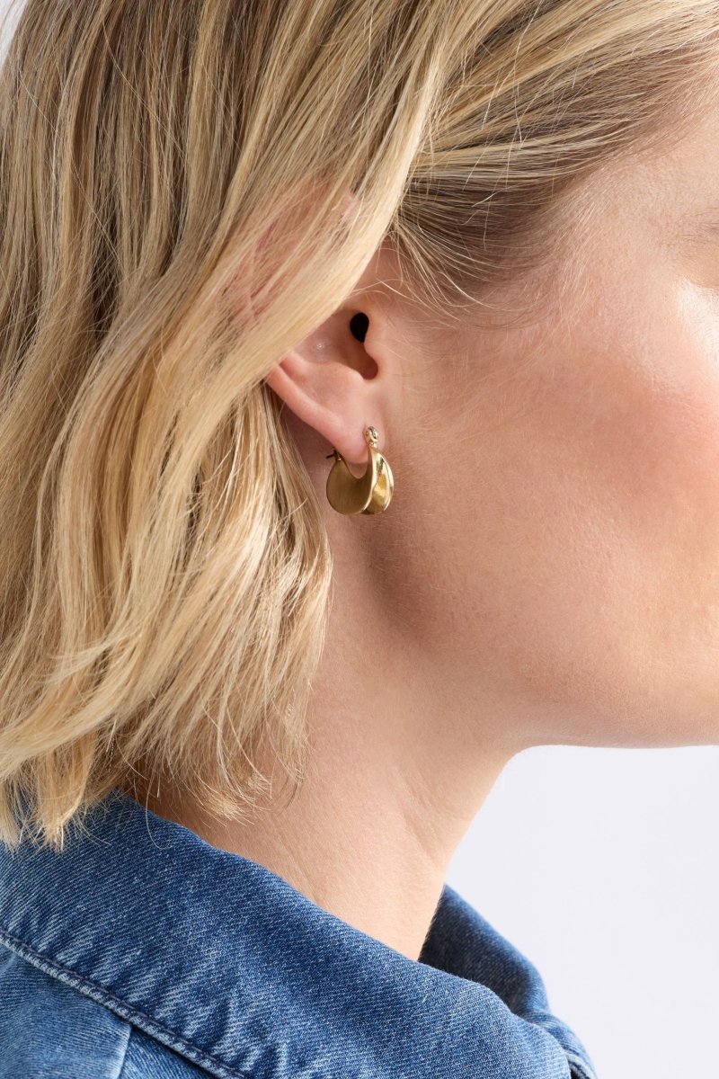 Apenn Small Hoop Earring | GOLD