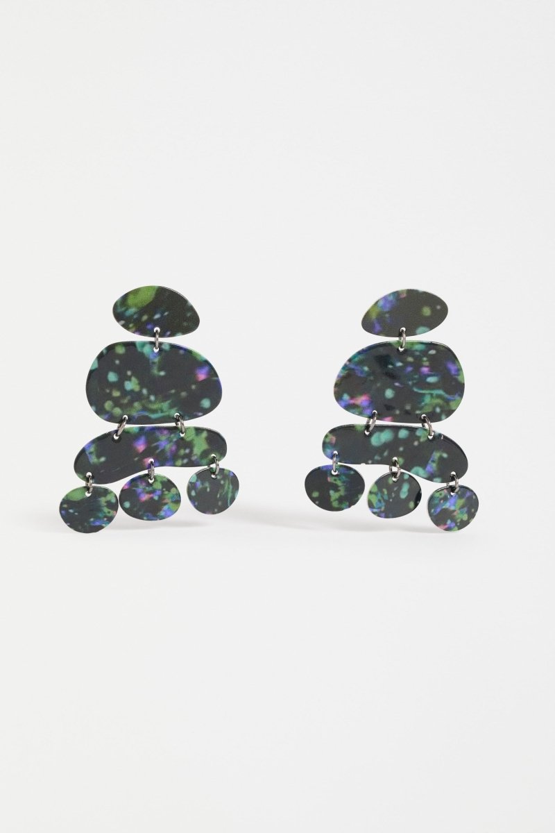 Mestedd Drop Earring Earrings - ELK | DARK TEAL