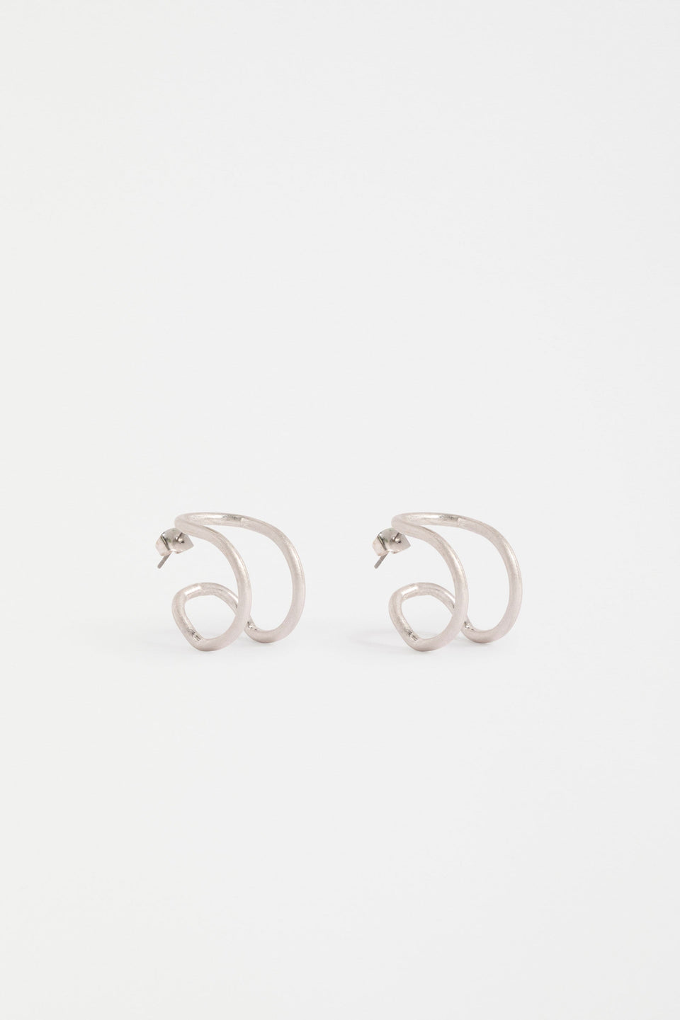 Orden Hoop Earring Earrings - ELK | SILVER