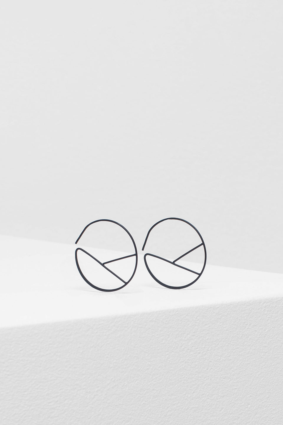 Hallie Earrings | BLACK MATTE